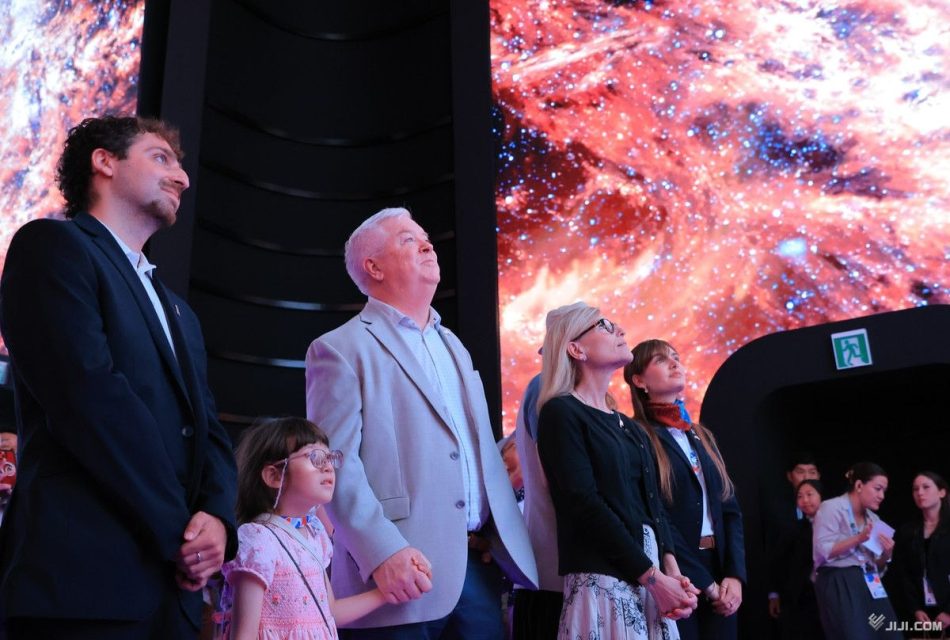 グラス駐日大使が米国館視察　展示「素晴らしい」―大阪・関西万博：時事ドットコム