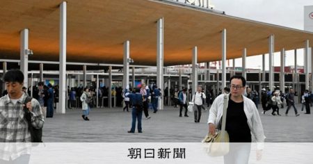 万博で「アーリーゲート」開始　混雑回避で5分前にオープン [大阪・関西万博2025][リング][ミャクミャク]：朝日新聞