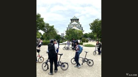 万博会場目指すライドイベント開催　大阪市〔地域〕：時事ドットコム