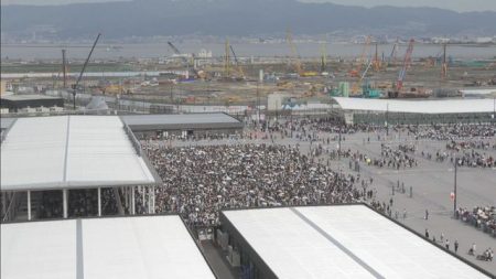 【速報】万博26日の一般来場者は約12.5万人　開幕初日・GW最多日を超え“過去2番目”の多さに 総来場者数500万人を超える（読売テレビ） - Yahoo!ニュース