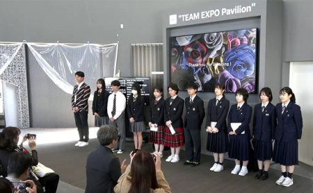 大阪・関西万博 共創チャレンジ　学校制服のハギレでつくるSDGsエコフラワープロジェクト「TEAM EXPOパビリオン」 展示＆発表 | SDGs fan