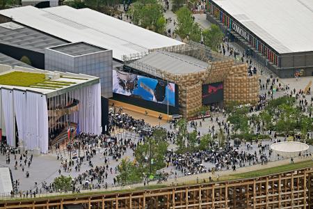 万博１５万人超来場か、終日混雑　花火、割引最終日重なる | 共同通信　ニュース | 沖縄タイムス＋プラス