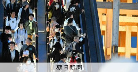 時代の変化の目撃者　エスカレーター「1列」から「2列」への歩み [大阪府] [大阪・関西万博2025][リング][ミャクミャク]：朝日新聞