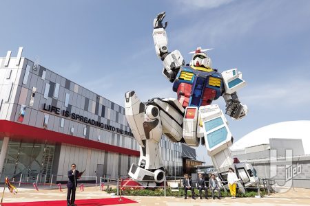 大阪・関西万博の実物大「RX-78F00/E ガンダム」を体感！！各注目ポイントでガンダム像のみどころをレポート！ – Hobby JAPAN Web