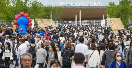 万博来場者、５００万人突破 | カナロコ by 神奈川新聞