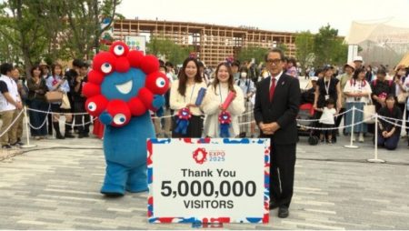 大阪・関西万博の入場者が500万人を突破！石毛事務総長が“夜の万博”の魅力をアピール - コラム - 緑のgoo
