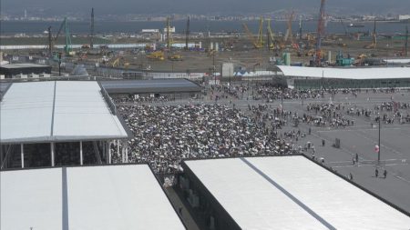 【速報】大阪・関西万博3日（火）の一般来場者は8万8000人　22日ぶりに10万人を割り込む　開場直後にQRコード読み取りトラブルも（2025年6月4日掲載）｜YTV NEWS NNN