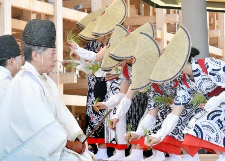 【大阪・関西万博】日本文化の魅力発信　奈良県・談山神社「談山能」と等彌神社「お田植え祭」をポップアップステージで披露｜奈良新聞デジタル