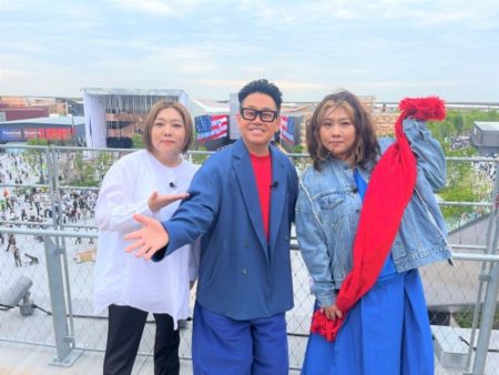 海原やすよ ともこ、大阪・関西万博で買い物満喫　JR西日本コラボグッズに「中川家の礼二に買っていこうか？」 | 河北新報オンライン