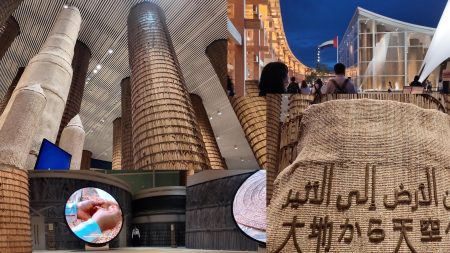 【大阪市】大阪・関西万博　予約なしで楽しめるUAEパビリオン「大地から天空へ」柱と魅力がいっぱい（ゆかぷ～の大阪まちぶら） - エキスパート - Yahoo!ニュース