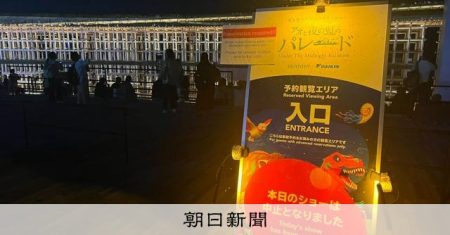 万博水上ショーの海水、指針値の50倍のレジオネラ属菌を検出 [大阪・関西万博2025][リング][ミャクミャク][ユスリカ]：朝日新聞