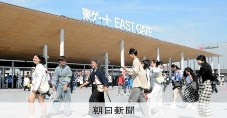 大阪万博、東→西ゲートの徒歩ルート新設へ　来場者数の底上げ狙う [大阪府] [大阪・関西万博2025][リング][ミャクミャク][ユスリカ]：朝日新聞