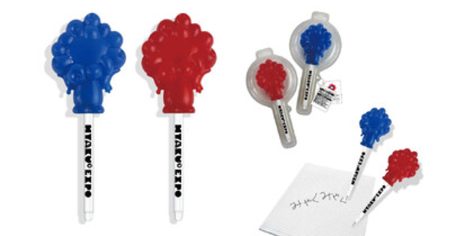プレスリリース：［2025大阪・関西万博］「EXPO2025 ミャクミャク マスコットバルーンボールペン（BLUE／RED）」新発売（PR TIMES） | 毎日新聞