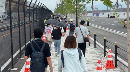 【大阪・関西万博】きょう１６日から東ゲート→西ゲートう回路運用開始　入口には２００人が行列（ABCニュース） - Yahoo!ニュース