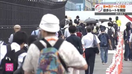 大阪・関西万博 混雑課題の東ゲートから西ゲートへ移動可能に｜NHK 関西のニュース
