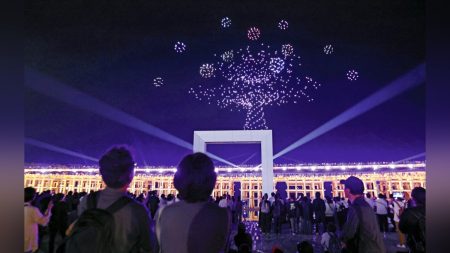 大阪万博:万博でギネス認定続々８件…ドローンアートや大人数なわとび、技術に「お墨付き」でＰＲ狙う : 読売新聞