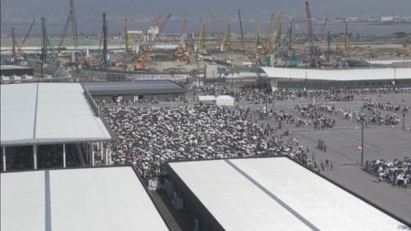 【万博】19日（木）の一般来場者は約11.3万人　大阪はすでに30℃超、真夏並みの暑さ続く（読売テレビ） - Yahoo!ニュース
