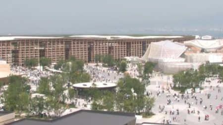 【万博】大阪はもう31.9℃　来場者数はきのうも11万人台　暑さ対策は必須（MBSニュース） - Yahoo!ニュース