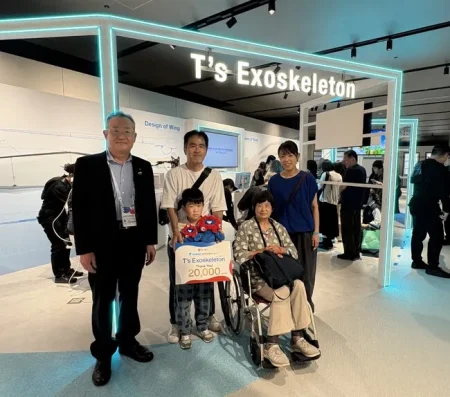 大阪・関西万博 「大阪ヘルスケアパビリオン」椿本チエインブース　「T’s Exoskeleton（カラダ拡張スーツ）」 体験者2万人突破！｜プレスリリース（愛媛新聞ＯＮＬＩＮＥ）記事詳細｜愛媛新聞ONLINE