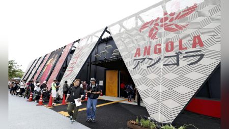 大阪万博:開幕日だけオープンしたアンゴラ館、ようやく再開…内装工事など「技術的調整」理由に休館 : 読売新聞