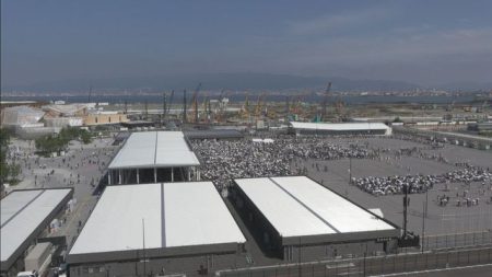【速報】“梅雨明け”万博27日（金）の一般来場者は約13.1万人　28日は混雑予想で立ち入り規制…夜に「大曲の花火」打ち上げ（読売テレビ） - Yahoo!ニュース