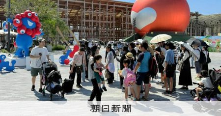 関西万博の来場者数、過去最多の17万7千人　「大曲の花火」が誘客 [大阪府] [大阪・関西万博2025][リング][ミャクミャク][ユスリカ]：朝日新聞