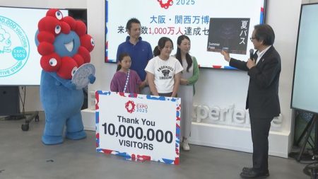 【速報】万博の総来場者数（関係者含む）「1000万人」突破　開幕から78日目（読売テレビ） - Yahoo!ニュース