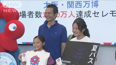 大阪・関西万博　来場者1000万人到達　開幕から約2カ月半 | khb東日本放送