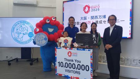 大阪・関西万博 来場者1000万人達成！開幕78日目、記念スタンプも “一生に一度、何度も” | ラジトピ ラジオ関西トピックス