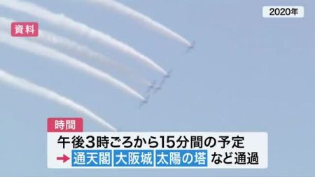 ブルーインパルスが大阪上空を舞う　大阪・関西万博で７月１２・１３日展示飛行へ〈宮城〉｜FNNプライムオンライン