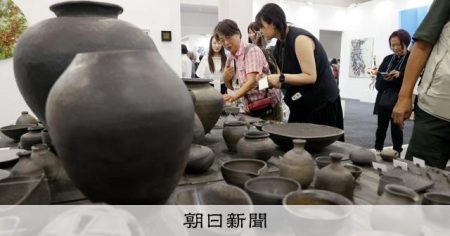 珠洲焼の魅力を万博から世界へ　復興の後押しに260点を展示販売 [大阪・関西万博2025][リング][ミャクミャク][ユスリカ]：朝日新聞