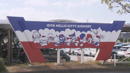 大阪・関西万博にあわせ　サンリオキャラクターのラッピングバス「ハーモニーライナー」8月から大分空港とハーモニーランド間で運行【大分発】｜FNNプライムオンライン