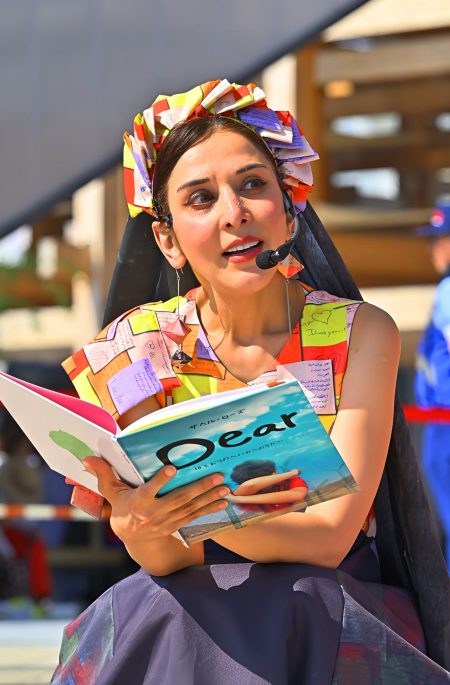 イラン人俳優 サヘル・ローズさん「同じ地球人、何か共有できる」大阪・関西万博、朗読劇で平和を語る | ラジトピ ラジオ関西トピックス