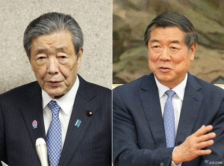 中国副首相、万博で来日へ　自民幹事長、パンダ貸与要請：時事ドットコム