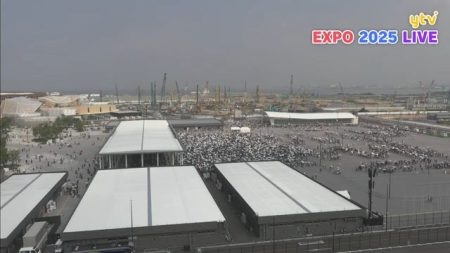 【速報】酷暑続く万博　8日（火）の一般来場者数は9.1万人　関係者を含めた総来場者は10.8万人　きょうにも「空飛ぶクルマ」デモ飛行再開へ（読売テレビ） - Yahoo!ニュース