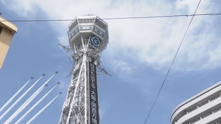ブルーインパルスだ！「もう最高」「隊を組んで飛ぶのが格好良かった」万博上空でアクロバット飛行（2025年7月12日掲載）｜YTV NEWS NNN