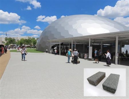 ［大阪・関西万博２０２５］復興の願い、ブロックに込め／北陸電力 –電気新聞ウェブサイト