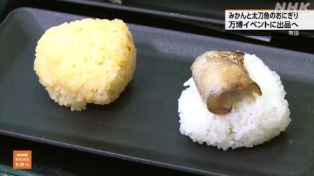 大阪・関西万博で披露 特産おにぎり試食会 和歌山 有田｜NHK 和歌山県のニュース