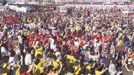 【速報】万博の盆踊りがギネス記録認定　62か国3946人が参加で失格者ゼロ「暑さに負けない熱気」「とても楽しかった」（2025年7月26日掲載）｜YTV NEWS NNN
