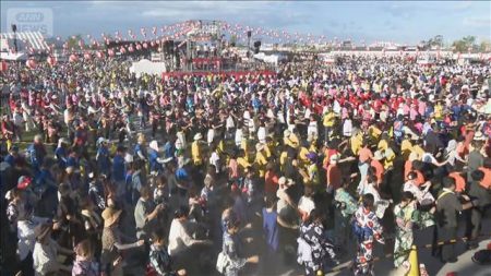 大阪・関西万博で「盆踊り」　ギネス世界記録認定 | ニュース・報道 | HOME広島ホームテレビ