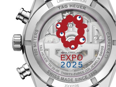 日本限定モデル【2025年大阪・関西万博×タグ・ホイヤー カレラ クロノグラフ】125本のみの登場 - Watch LIFE NEWS｜ウオッチライフを楽しむ時計総合ニュースサイト