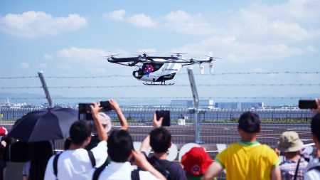 スカイドライブ、大阪・関西万博で国産機のデモフライトスタート 大阪湾上空へ延伸も視野に | ラジトピ ラジオ関西トピックス