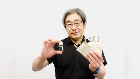 ＜チャレンジ！万博＞「発火しない」リチウムイオン電池実用化へ…アイ・エレクトロライト：地域ニュース : 読売新聞