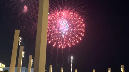 【大阪市】大阪・関西万博の「ミニ花火大会」　ミニとはいえなかなか見応えアリ　8月31日まで毎晩開催（ゆかぷ～の大阪まちぶら） - エキスパート - Yahoo!ニュース