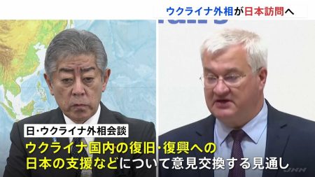ウクライナ外相訪日へ外相会談の方向で調整 大阪・関西万博の「ウクライナのナショナルデー」に出席の見通し | TBS NEWS DIG
