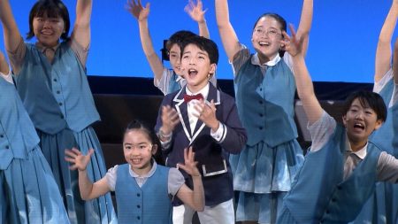 大阪・関西万博会場での上演に向け “岡山子ども未来ミュージカル「ハロルド！」” の壮行会【岡山】 | 岡山・香川のニュース | 天気 | RSK山陽放送