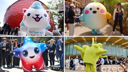 万博サーチライト 大阪万博の海外館、個性派マスコットずらり ミャクミャクの友達も - 日本経済新聞
