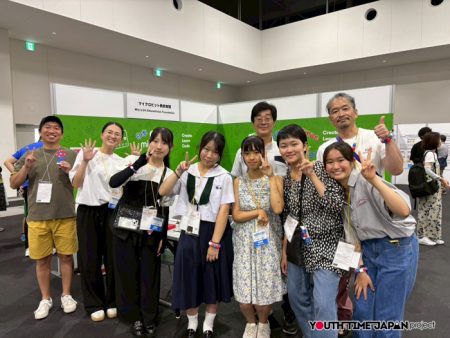 大阪・関西万博にて、樟蔭中学校・高等学校（大阪府）の生徒が、micro:bitを使った「動くプログラミングおもちゃ」を展示発表！ | YOUTH TIME JAPAN project web