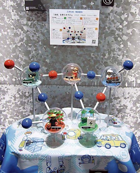 三洋化成が大阪・関西万博に出展　風呂敷やオブジェで自社の化学品を表現 | 電波新聞デジタル