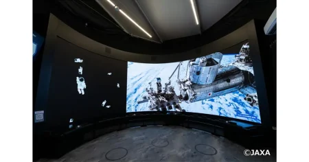 プラネタリウムで培った独自LEDシステムがビジネス領域へ本格参入、万博JAXA展示で採用 | コニカミノルタ